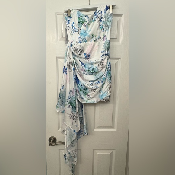 KATIE MAY Chasing Dawn Dress // Blue Garden (S) - Picture 5 of 6